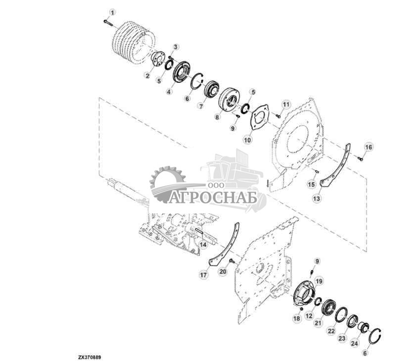 Fan Rotor Support (511706 